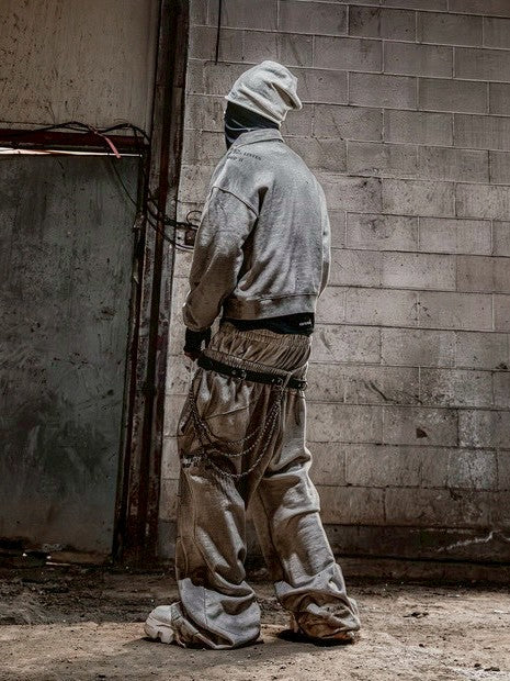 【roaringrad】Dirty Polo Sweatshirt