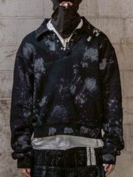 【roaringrad】Dirty Polo Sweatshirt