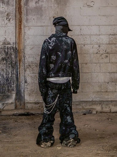 【roaringrad】Dirty Polo Sweatshirt