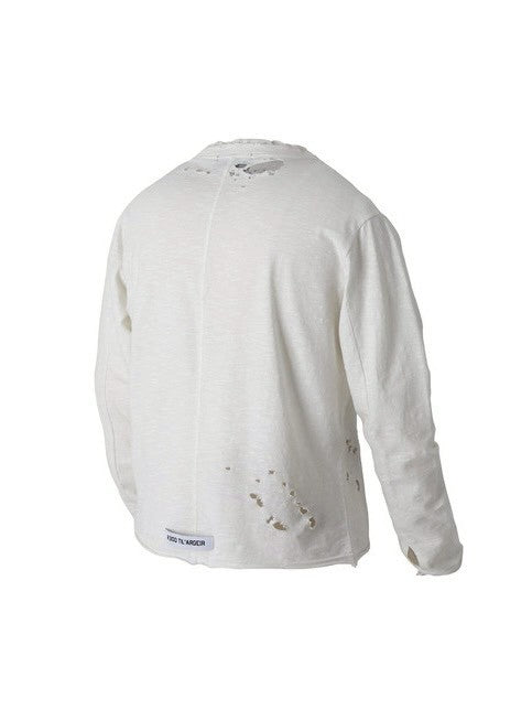 【roaringrad】Slub Distressed Long Sleeve