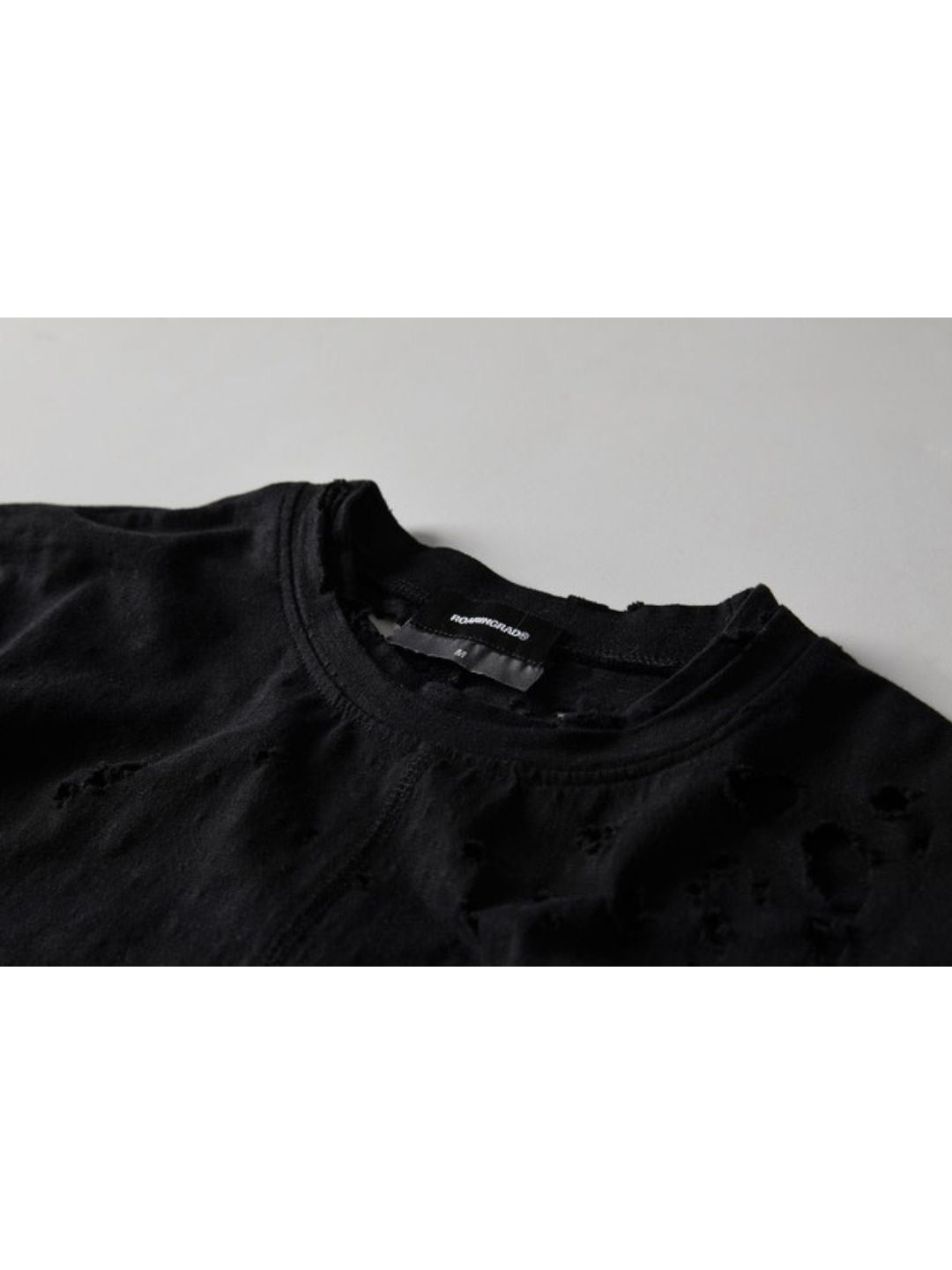 【roaringrad】Slub Distressed Long Sleeve
