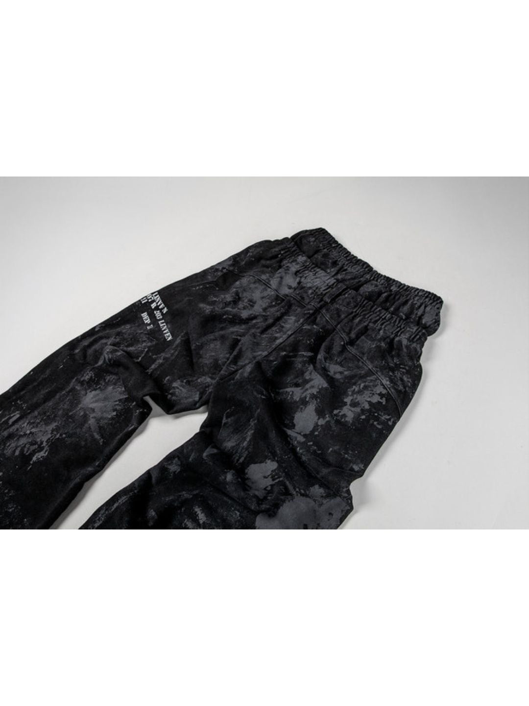 【roaringrad】Dirty Double Waist Sweat Pants