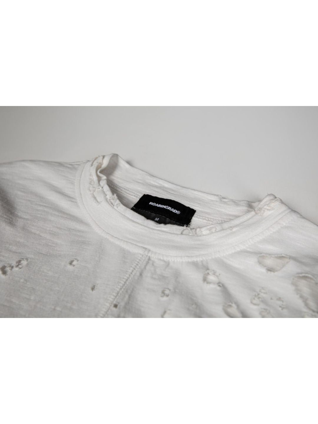 【roaringrad】Slub Distressed Long Sleeve