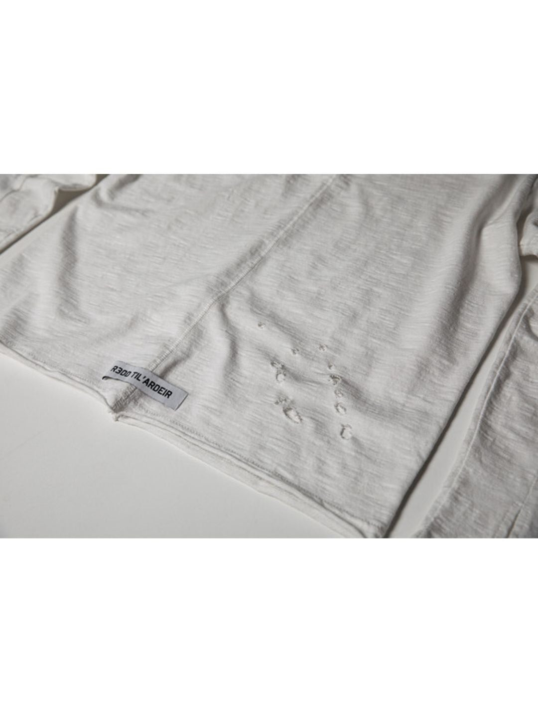 【roaringrad】Slub Distressed Long Sleeve