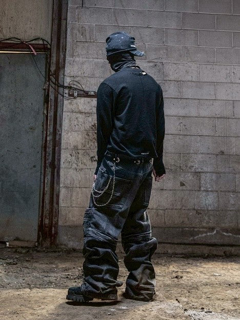 【roaringrad】Slub Distressed Long Sleeve