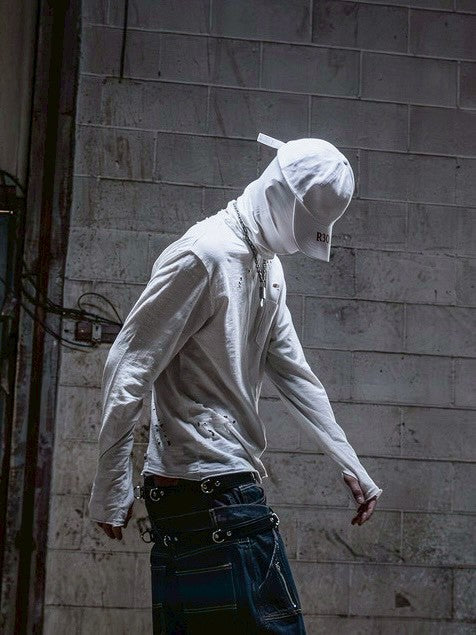 【roaringrad】Slub Distressed Long Sleeve