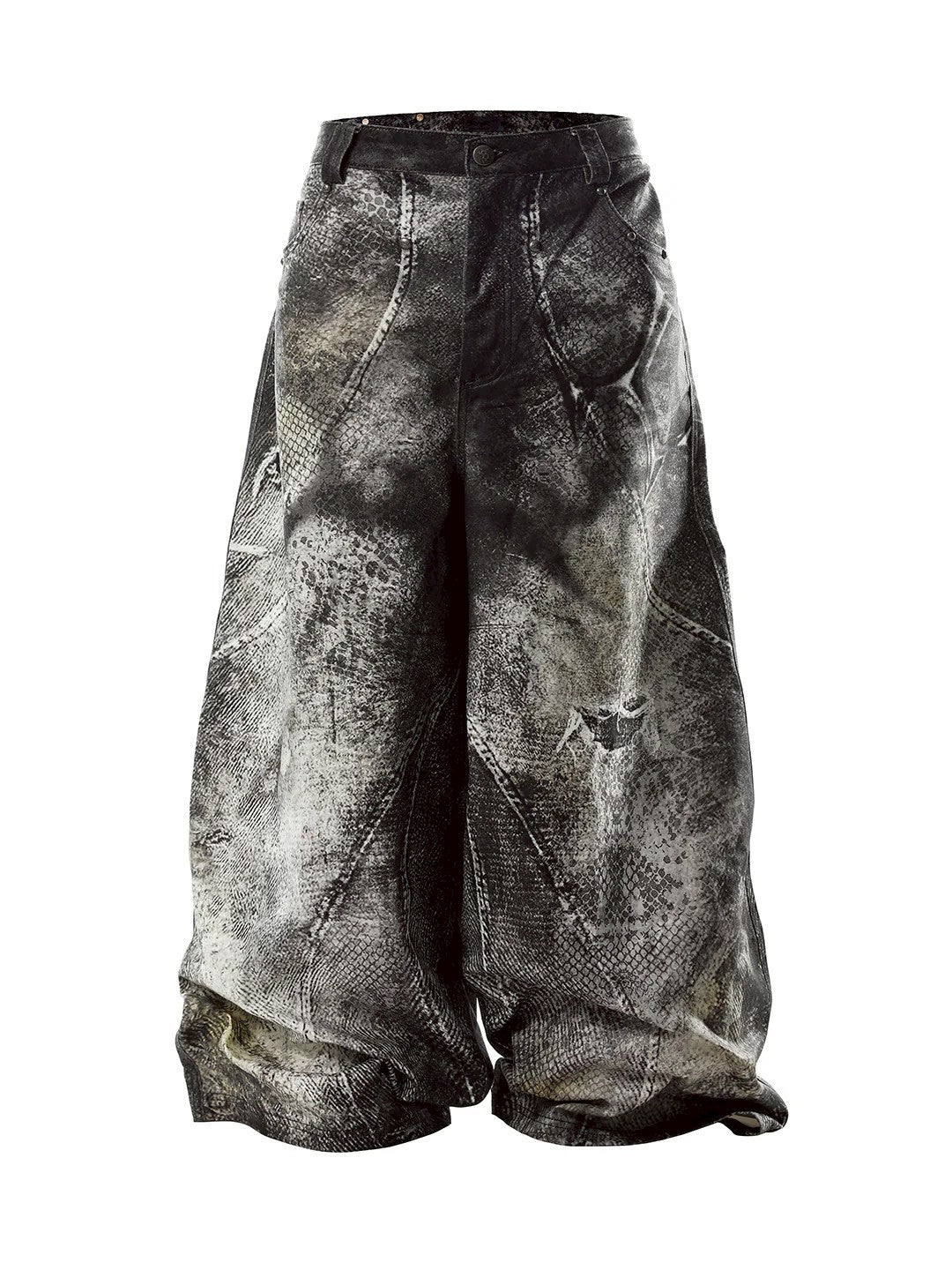 【seronine】Failed Mimicry Lowerform Denim Pants