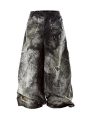 【seronine】Failed Mimicry Lowerform Denim Pants