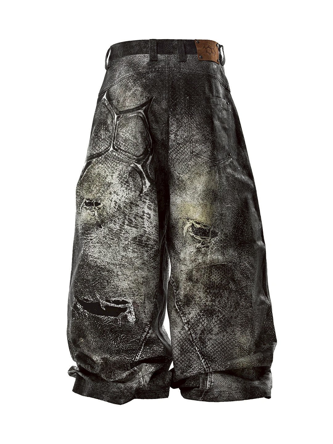 【seronine】Failed Mimicry Lowerform Denim Pants