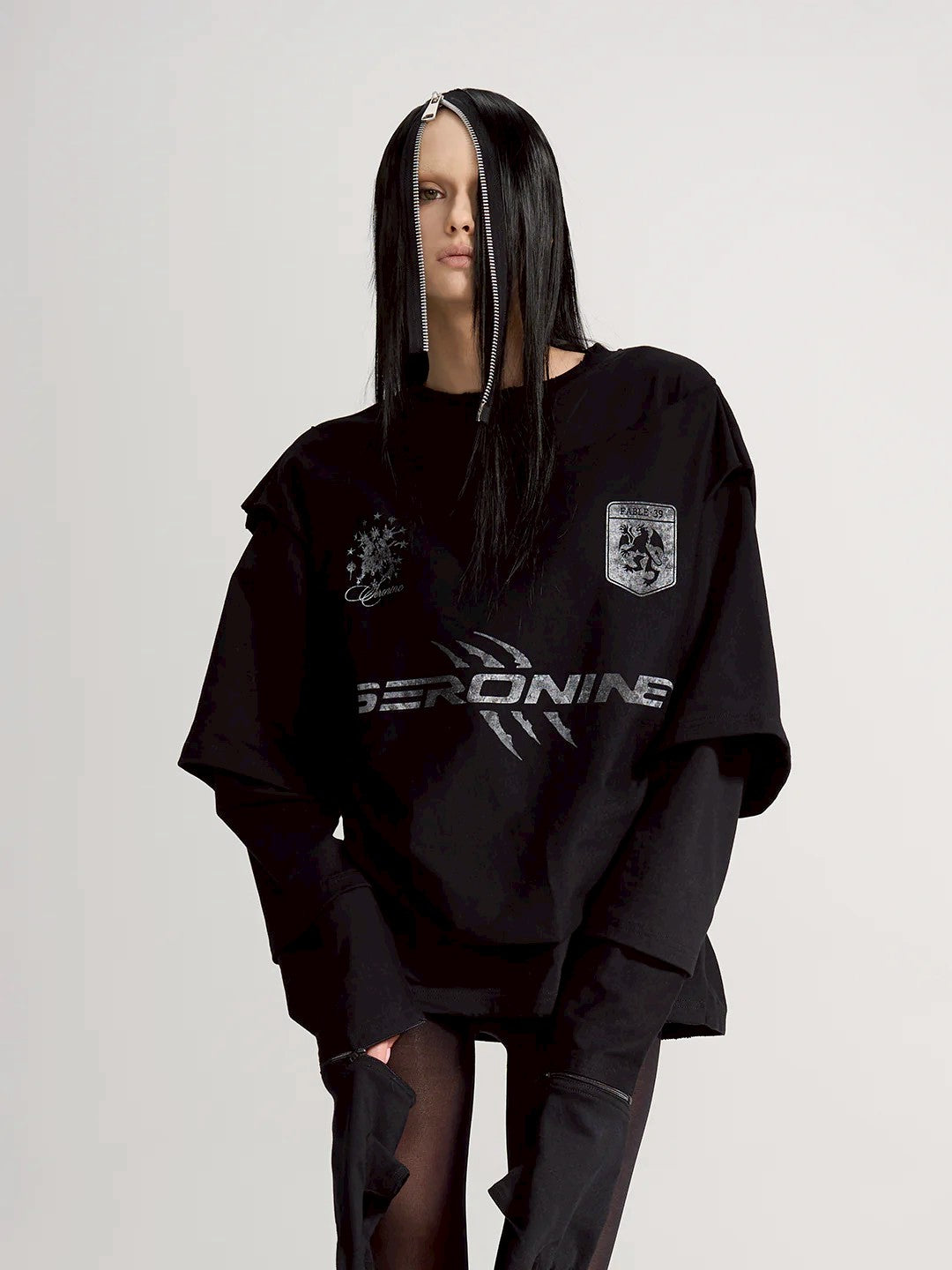 【seronine】VAR-39 Chimera Faux-Layer Thumbhole LS