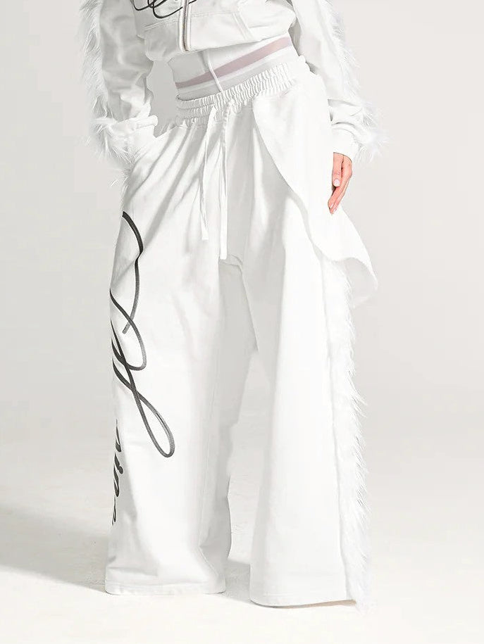 【seronine】Whiteout Form Mohawk Fleece Trim Set(Pants)