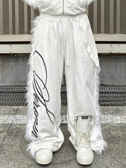 【seronine】Whiteout Form Mohawk Fleece Trim Set(Pants)
