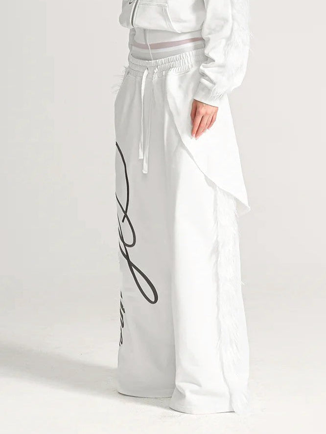 【seronine】Whiteout Form Mohawk Fleece Trim Set(Pants)