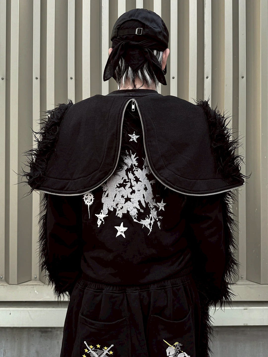 【seronine】Midnight Form Mohawk Fleece Trim Set(Hoodzip)