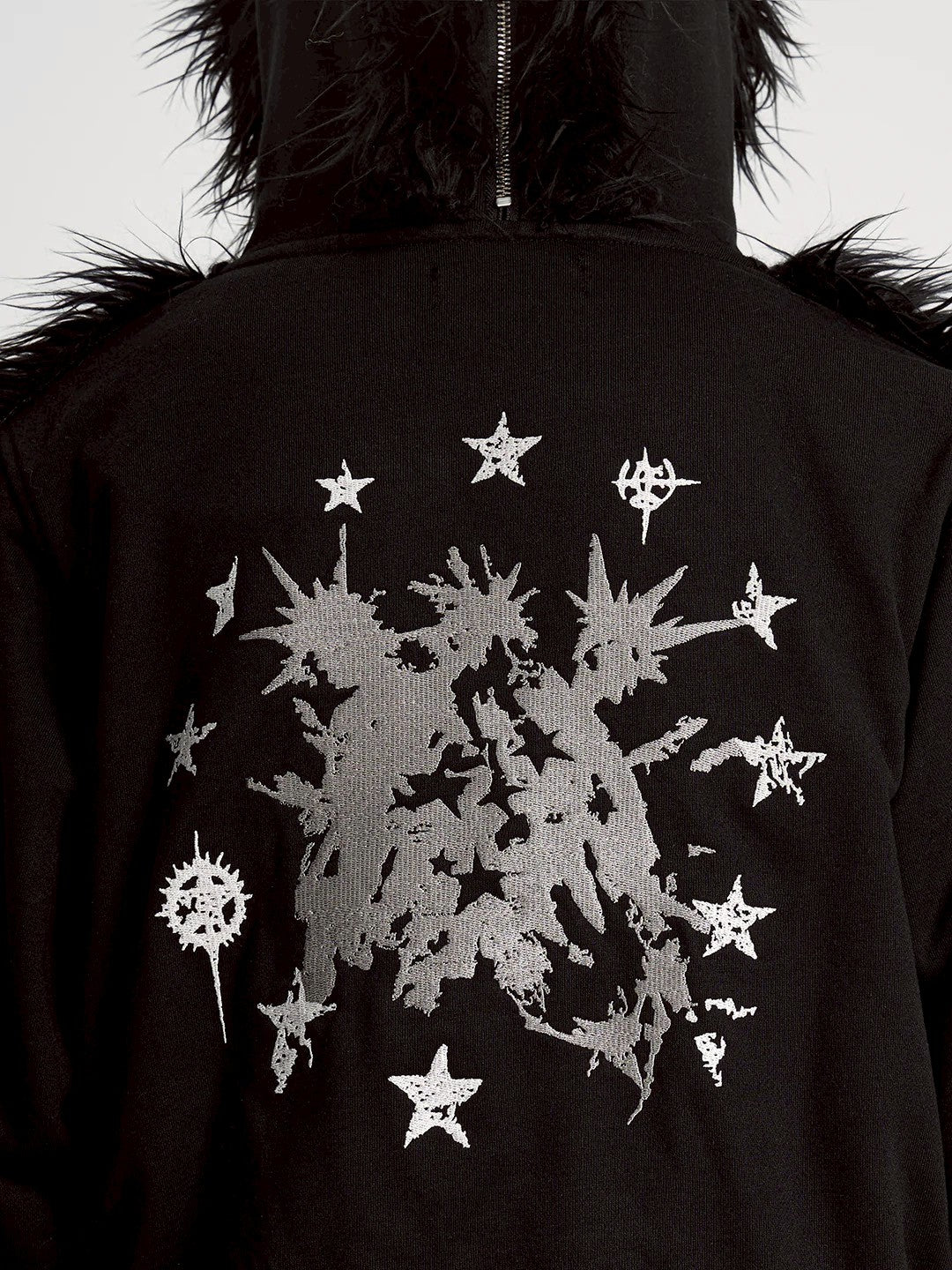 【seronine】Midnight Form Mohawk Fleece Trim Set(Hoodzip)