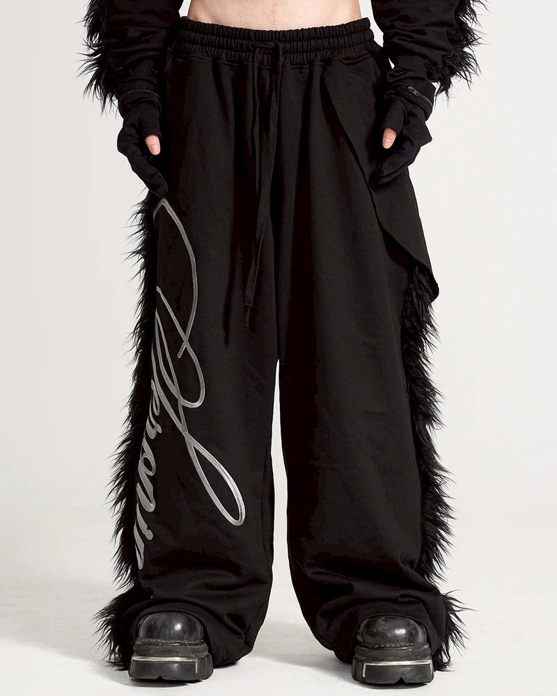 【seronine】Midnight Form Mohawk Fleece Trim Set(Pants)