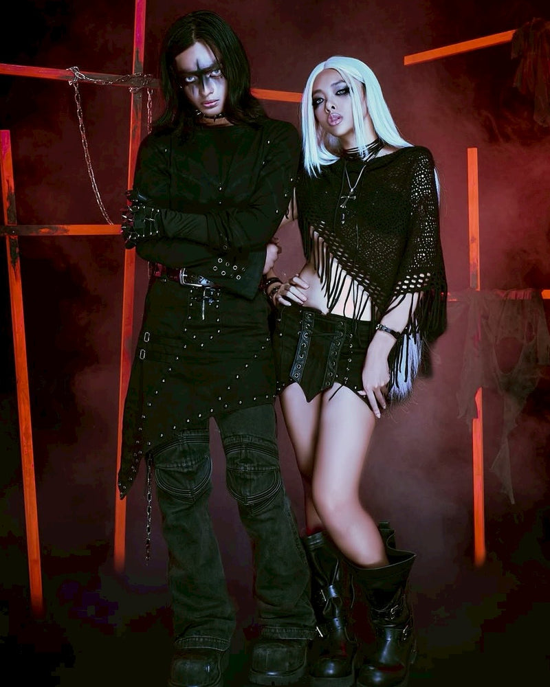 【MAISON VILLÉIMENT】CRUSADE SASH MINI-SKIRT
