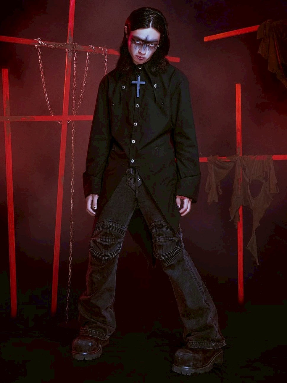 【villeiment】VOW FLARED JEANS