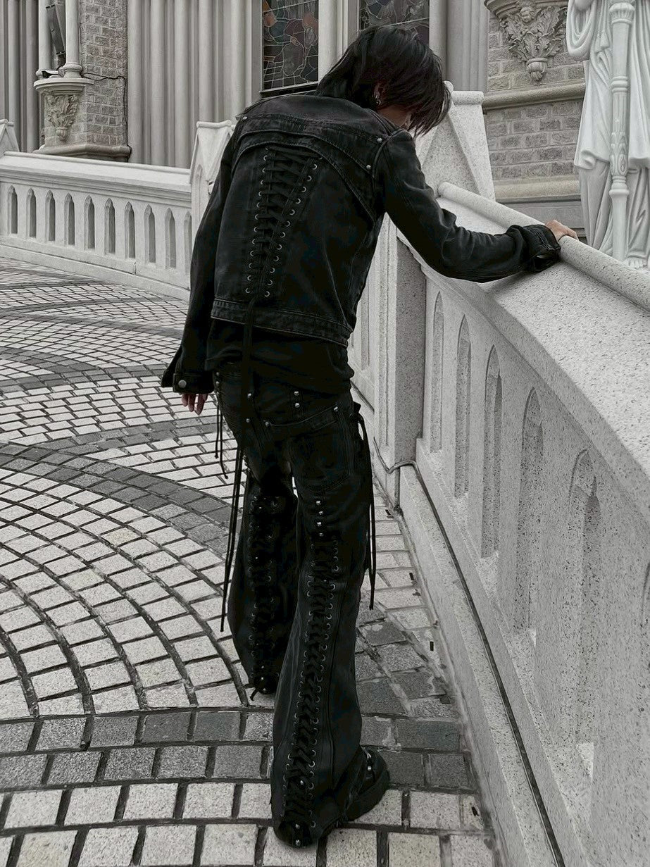 【villeiment】VOW FLARED JEANS