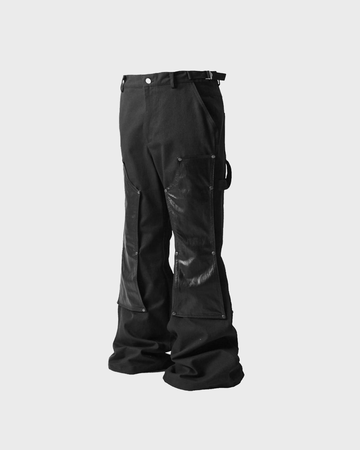 【roaringrad】Double Knee Carpenter Flared Pants