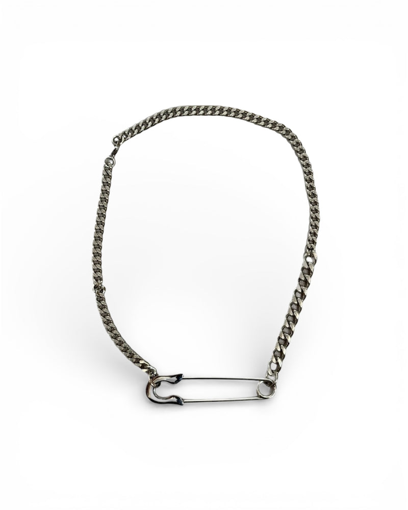 受注制【Never mind the XU】clip chain necklace