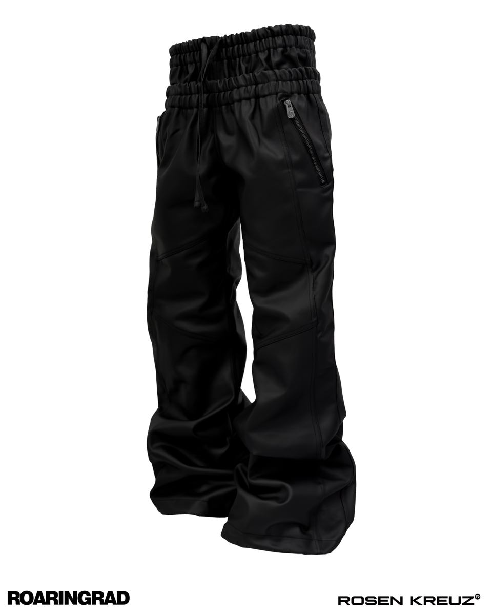 【roaringrad×RosenKreuz】Collaboration Double Waist Pants