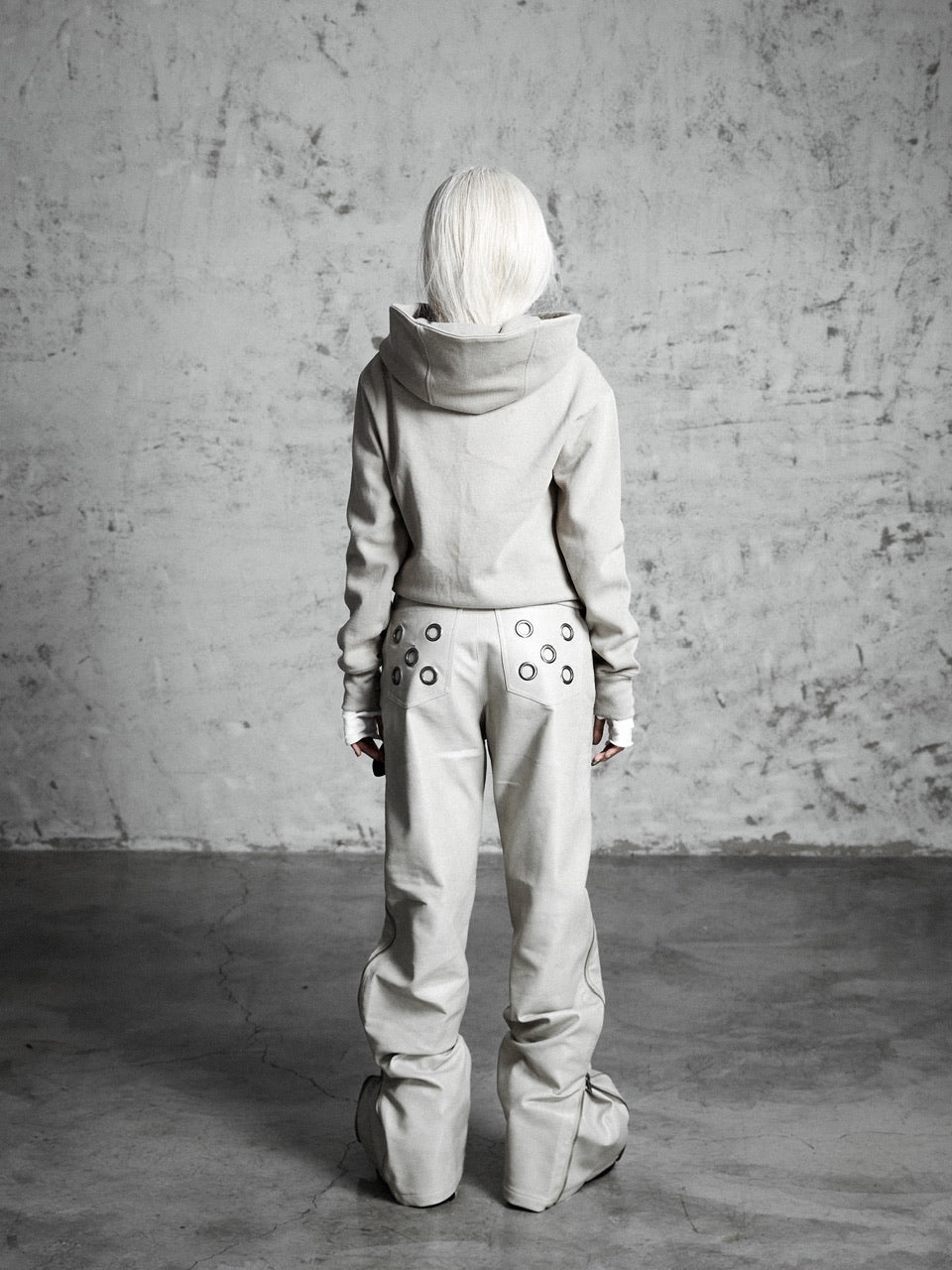 【Rosen Kreuz】GUARD NECK ZIP HOODIE