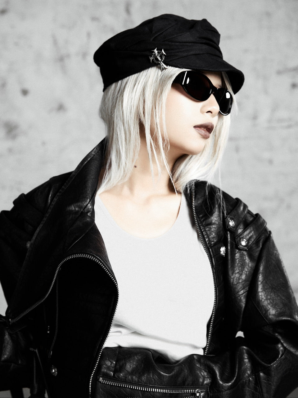 【Rosen Kreuz】SHIELD DRAPE CAP