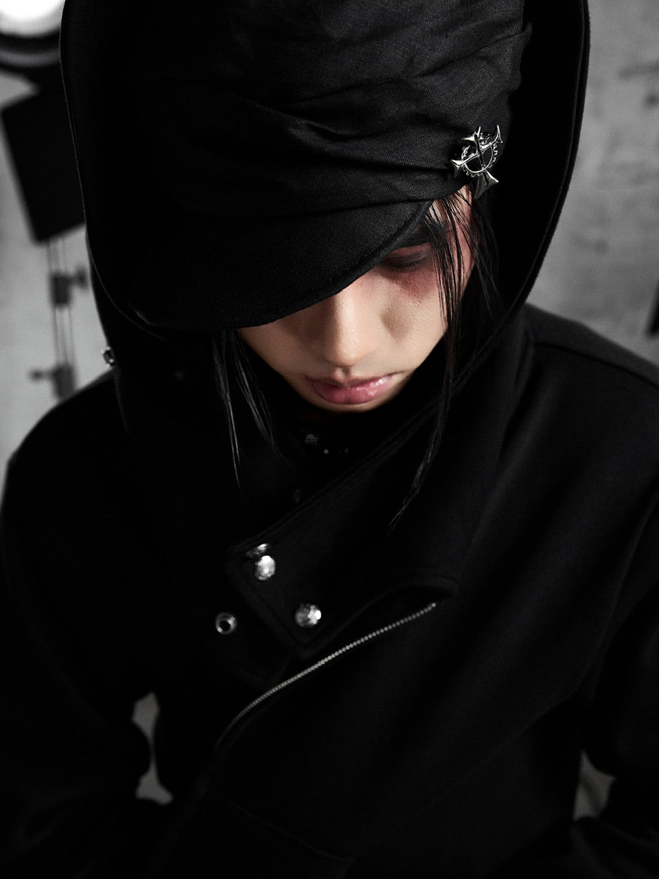 【Rosen Kreuz】SHIELD DRAPE CAP