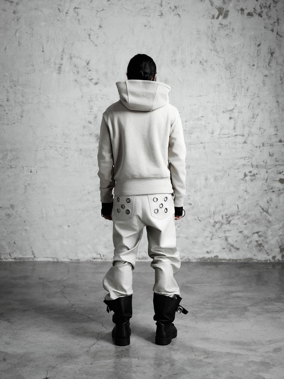 【Rosen Kreuz】GUARD NECK ZIP HOODIE