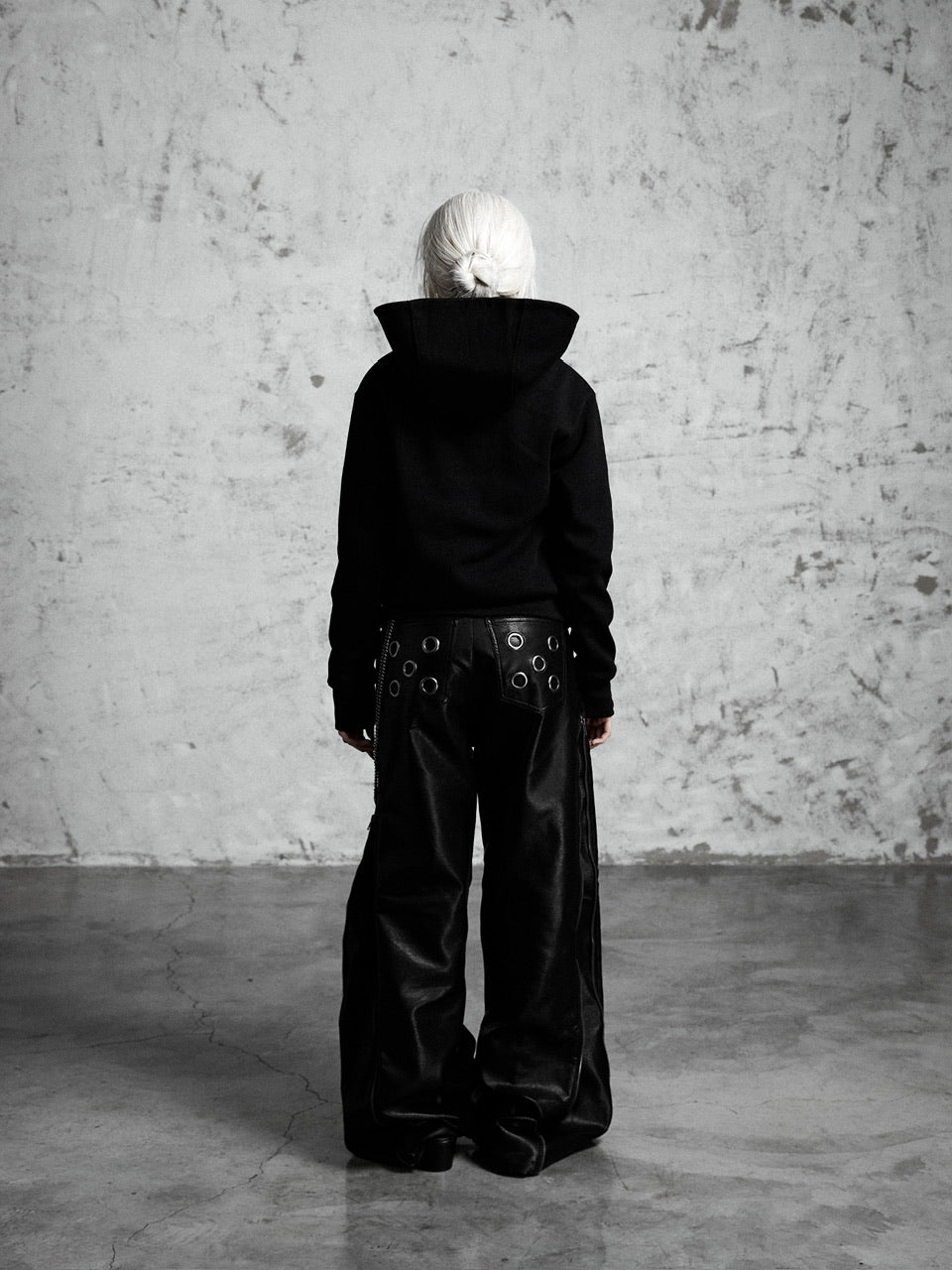 【Rosen Kreuz】GUARD NECK ZIP HOODIE