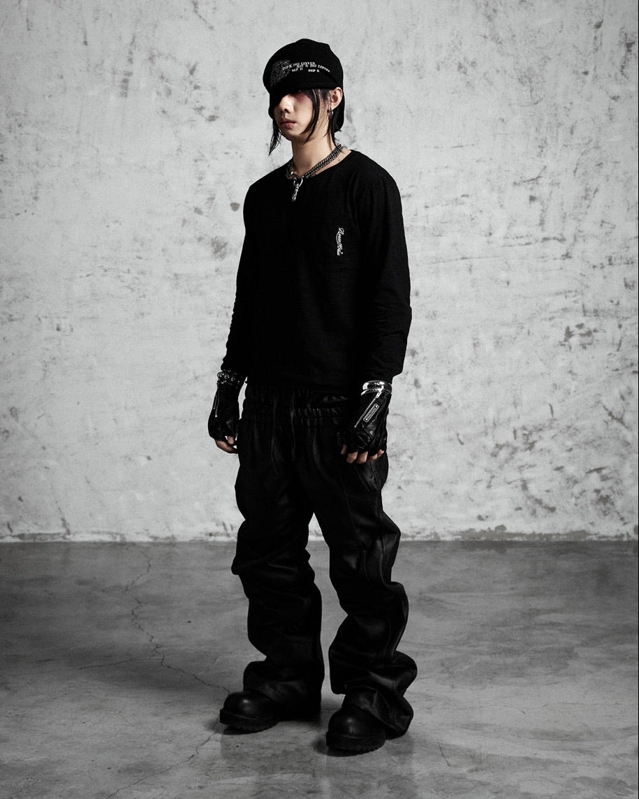 【roaringrad×RosenKreuz】Collaboration Double Waist Pants