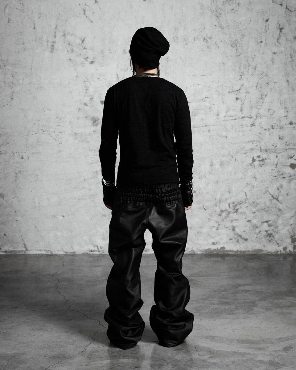 【roaringrad×RosenKreuz】Collaboration Double Waist Pants