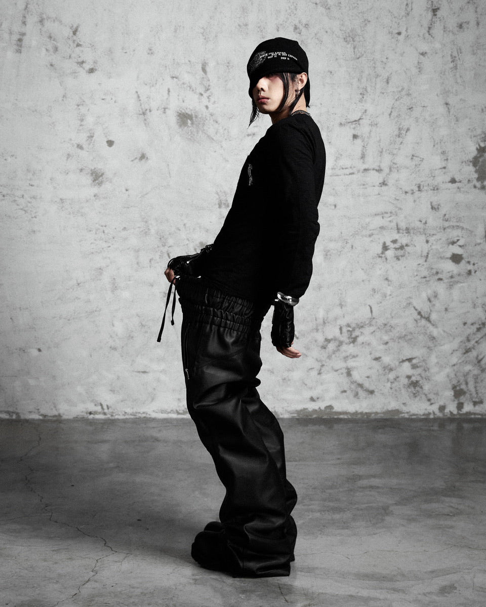 【roaringrad×RosenKreuz】Collaboration Double Waist Pants