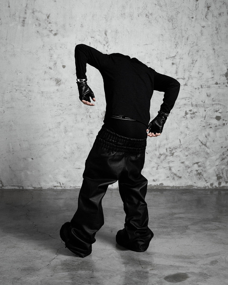【roaringrad×RosenKreuz】Collaboration Double Waist Pants