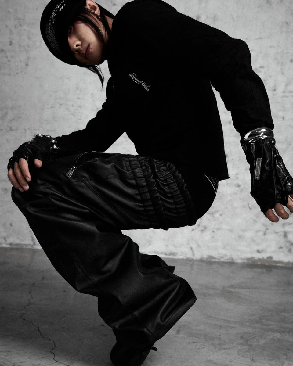 【roaringrad×RosenKreuz】Collaboration Double Waist Pants