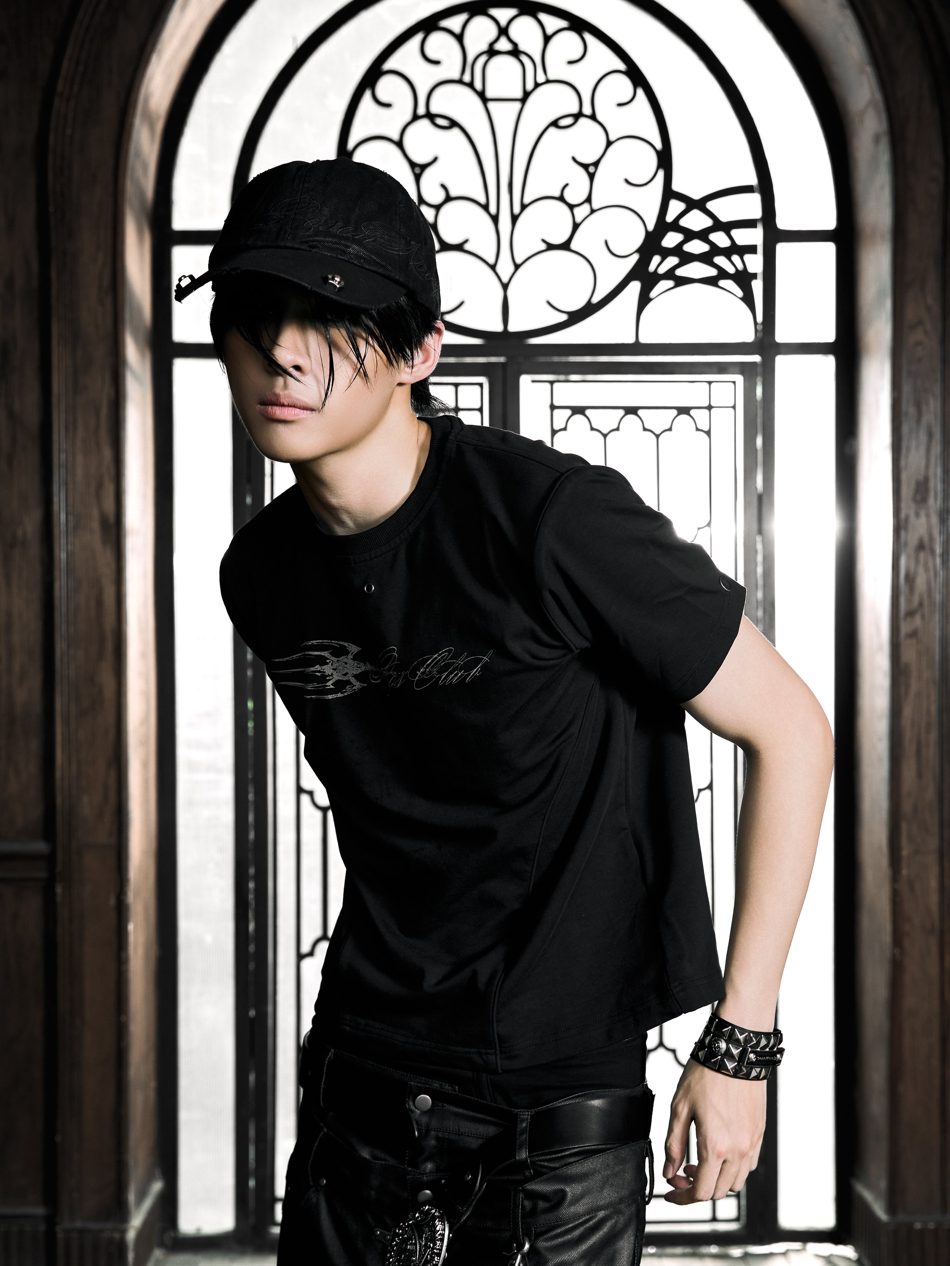 6/5 19:00先行発売【Rosen Kreuz】DISTRESSED COATED CAP