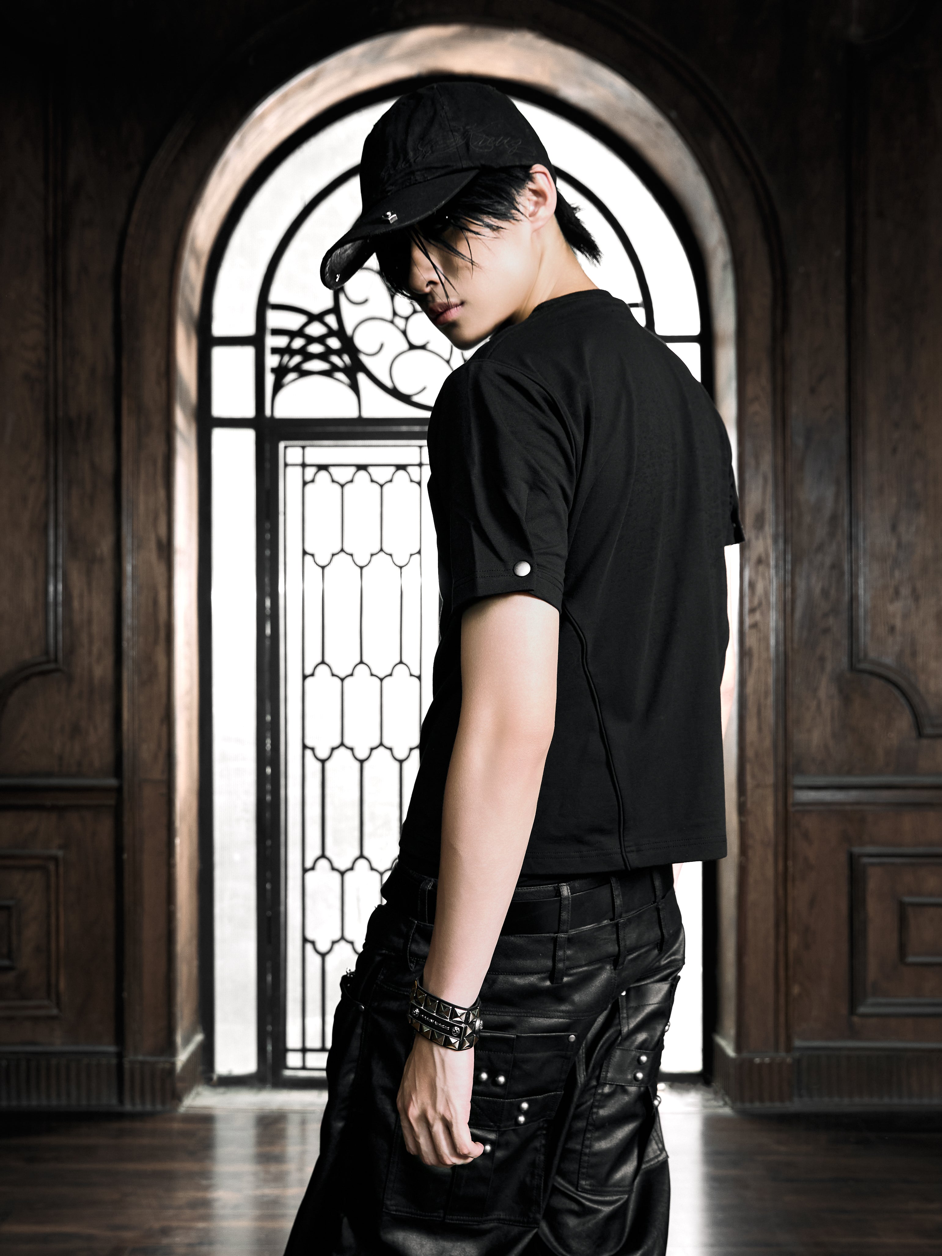 6/5 19:00先行発売【Rosen Kreuz】DISTRESSED COATED CAP