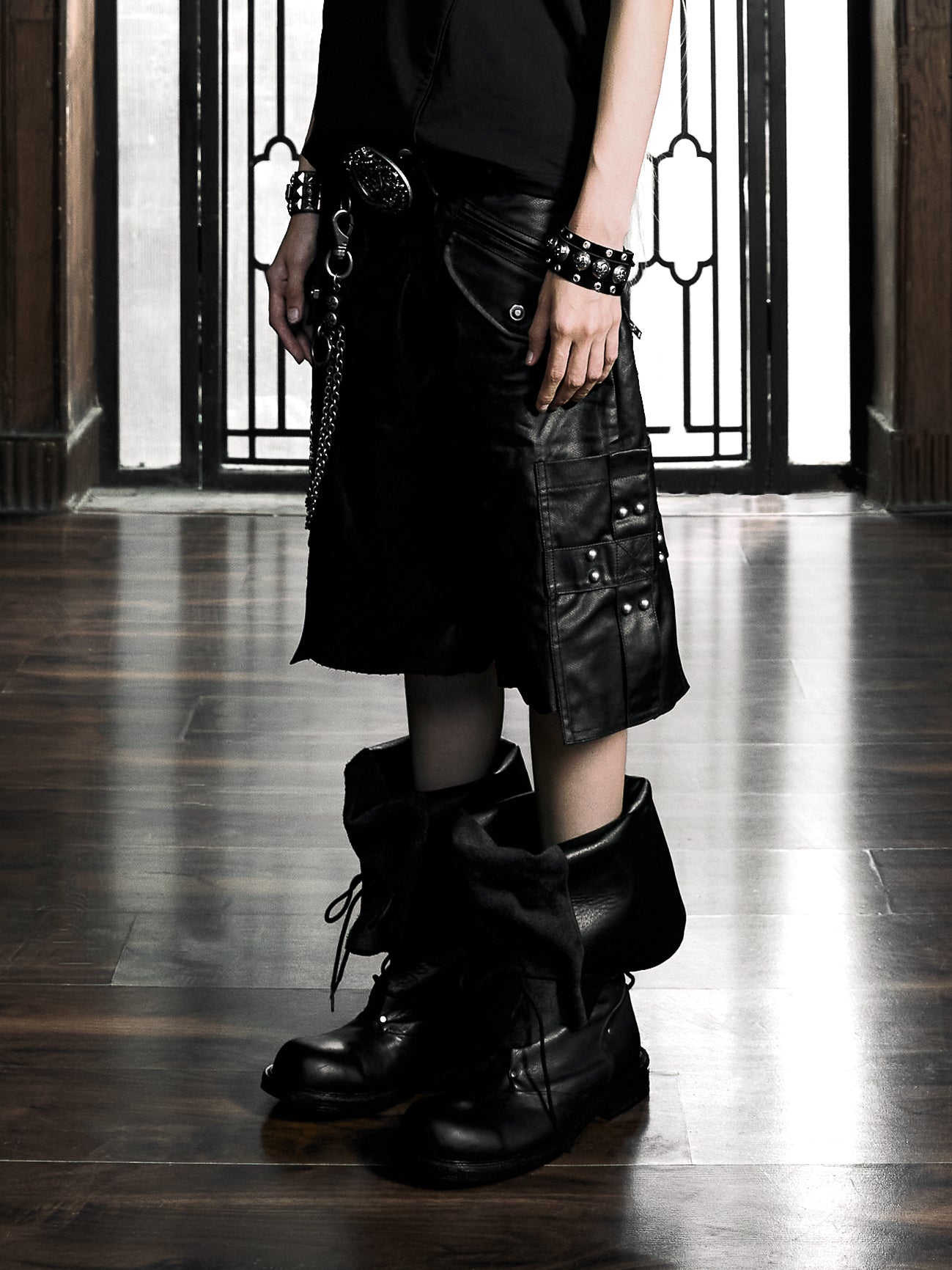 6/5 19:00先行発売【Rosen Kreuz】RUIN UTILITY CARGO SHORTS