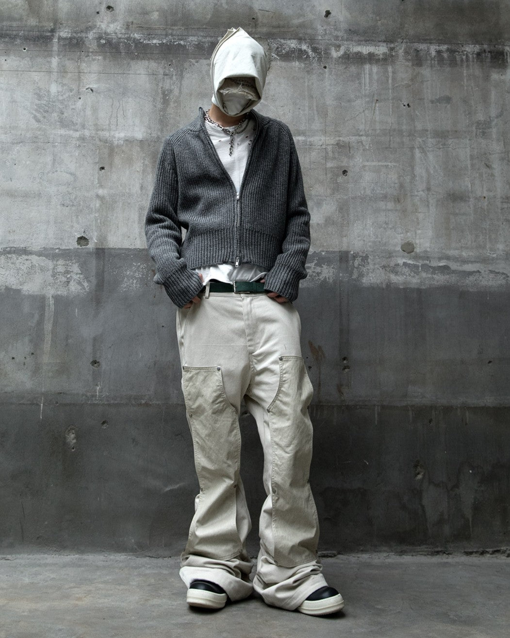 【roaringrad】Double Knee Carpenter Flared Pants