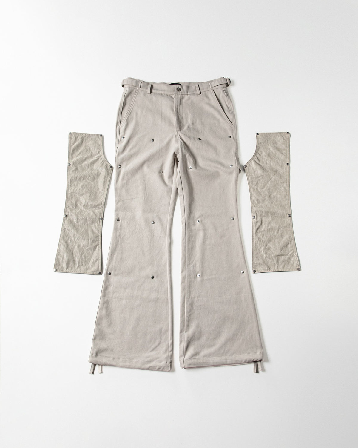 【roaringrad】Double Knee Carpenter Flared Pants