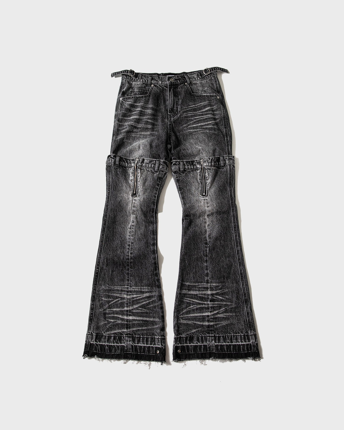 【roaringrad】Triple Ob Flare Denim Pants