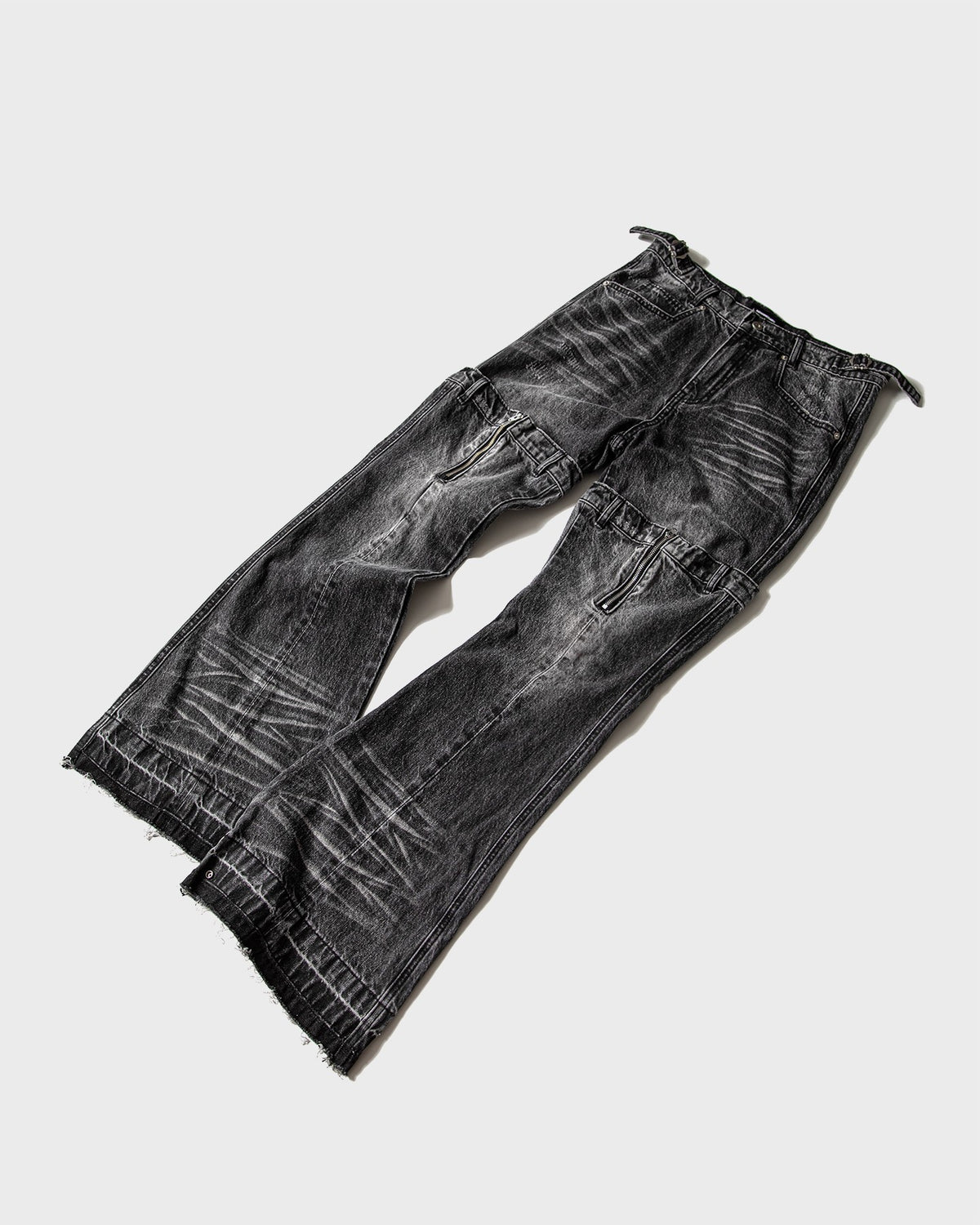 【roaringrad】Triple Ob Flare Denim Pants