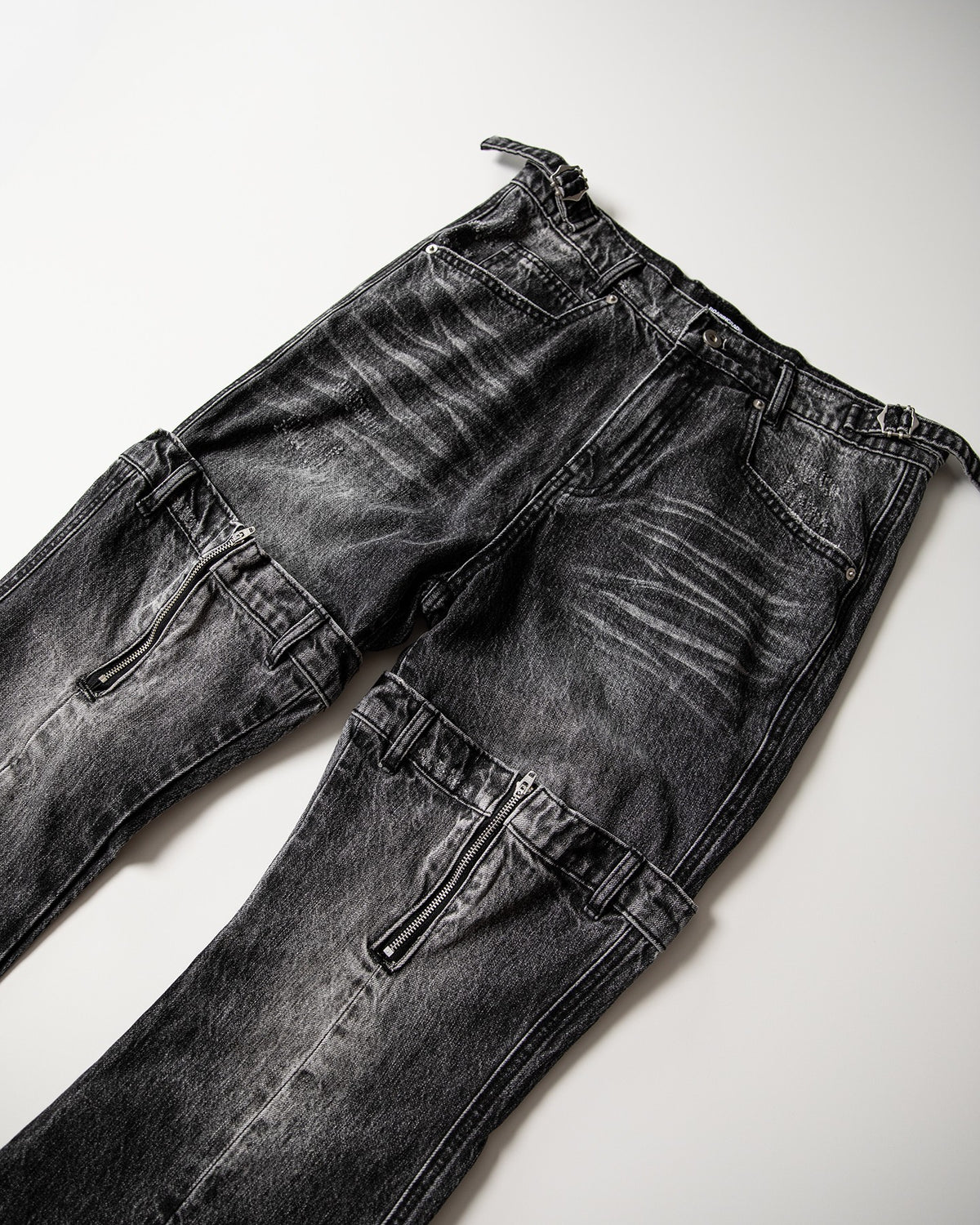 【roaringrad】Triple Ob Flare Denim Pants