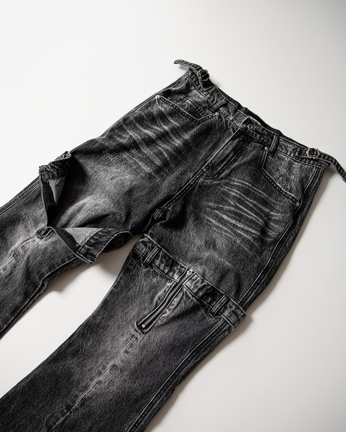 【roaringrad】Triple Ob Flare Denim Pants