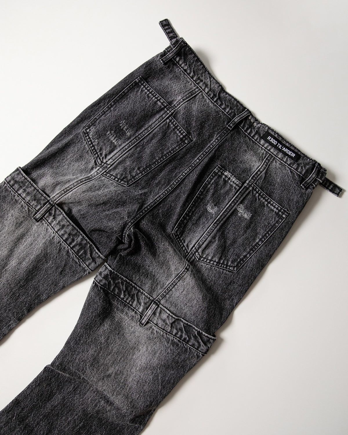 【roaringrad】Triple Ob Flare Denim Pants