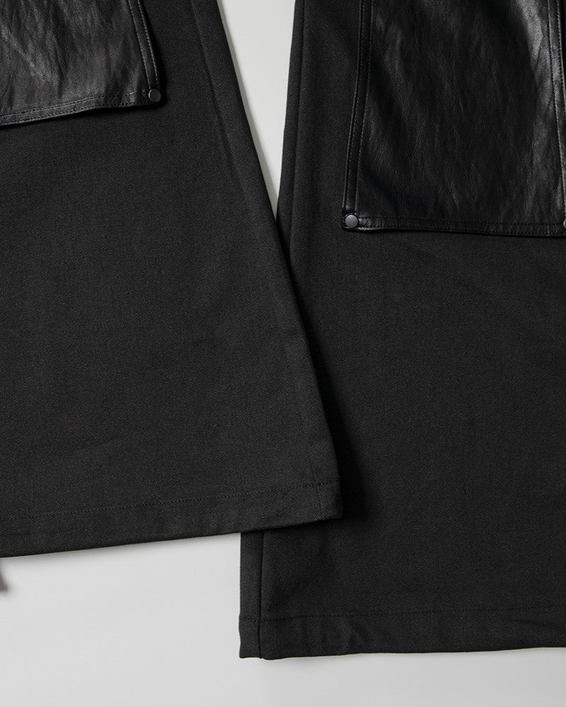 【roaringrad】Double Knee Carpenter Flared Pants