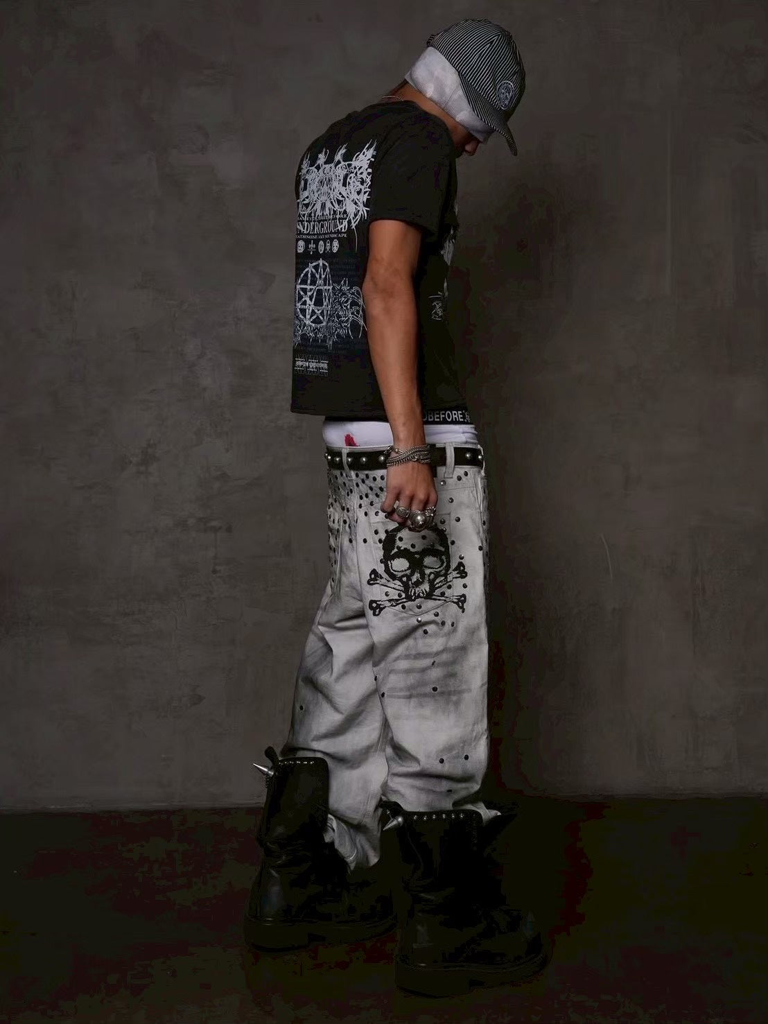 【haveyoudiedbefore?】Outlaw Riveted Denim