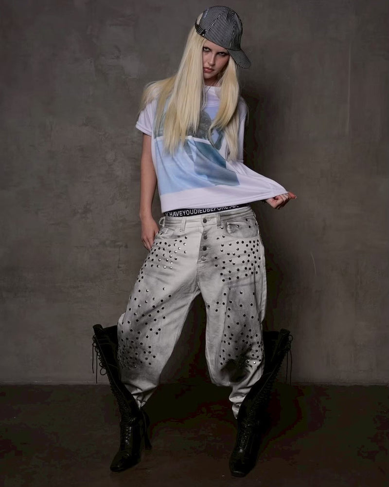【haveyoudiedbefore?】Outlaw Riveted Denim