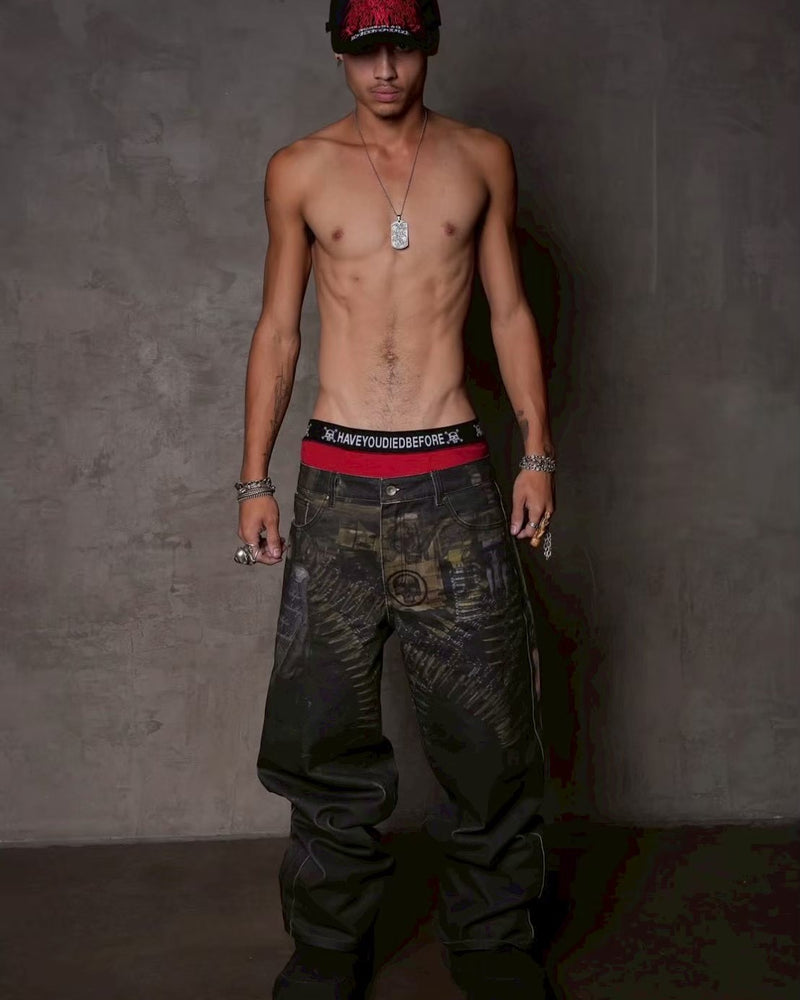 【haveyoudiedbefore?】War Crimes Trompe Denim